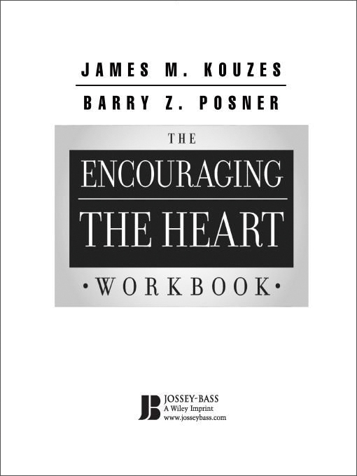 encouraging the heart workbook