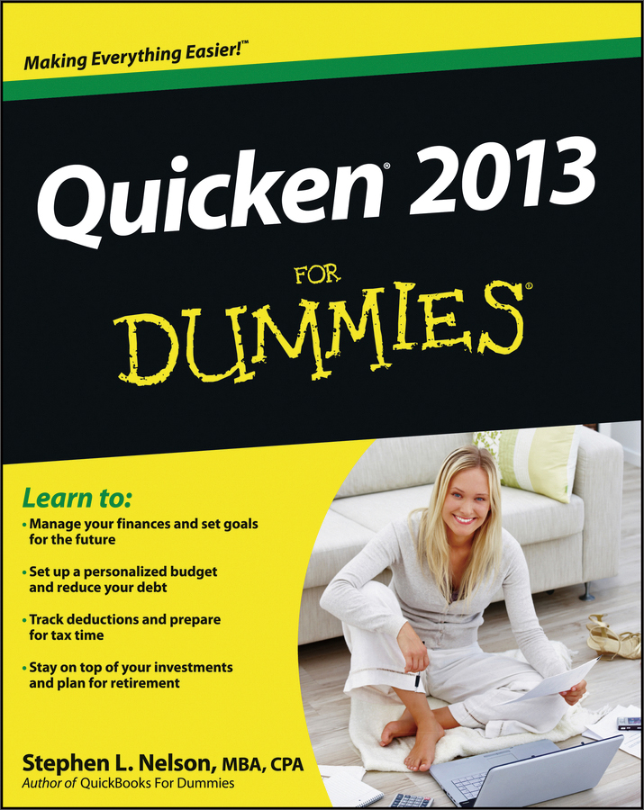 quicken 2013 for dummies