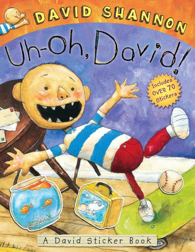 Uh-oh， David! Sticker Book 进口故事书