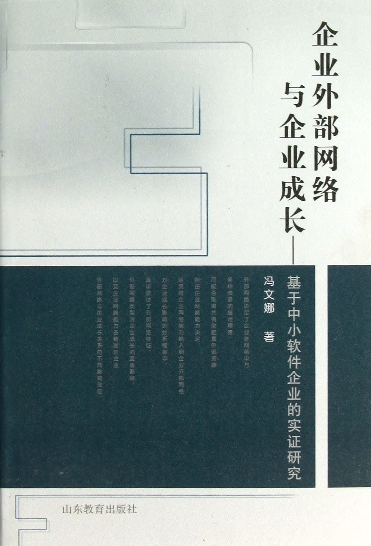 企业外部网络与企业成长