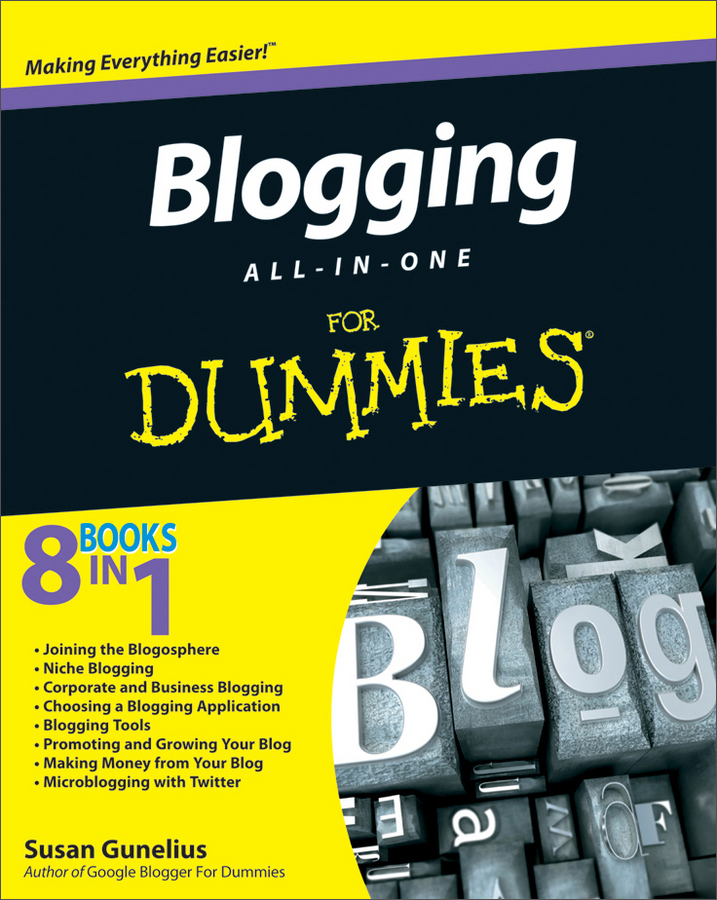 blogging all-in-one for dummies