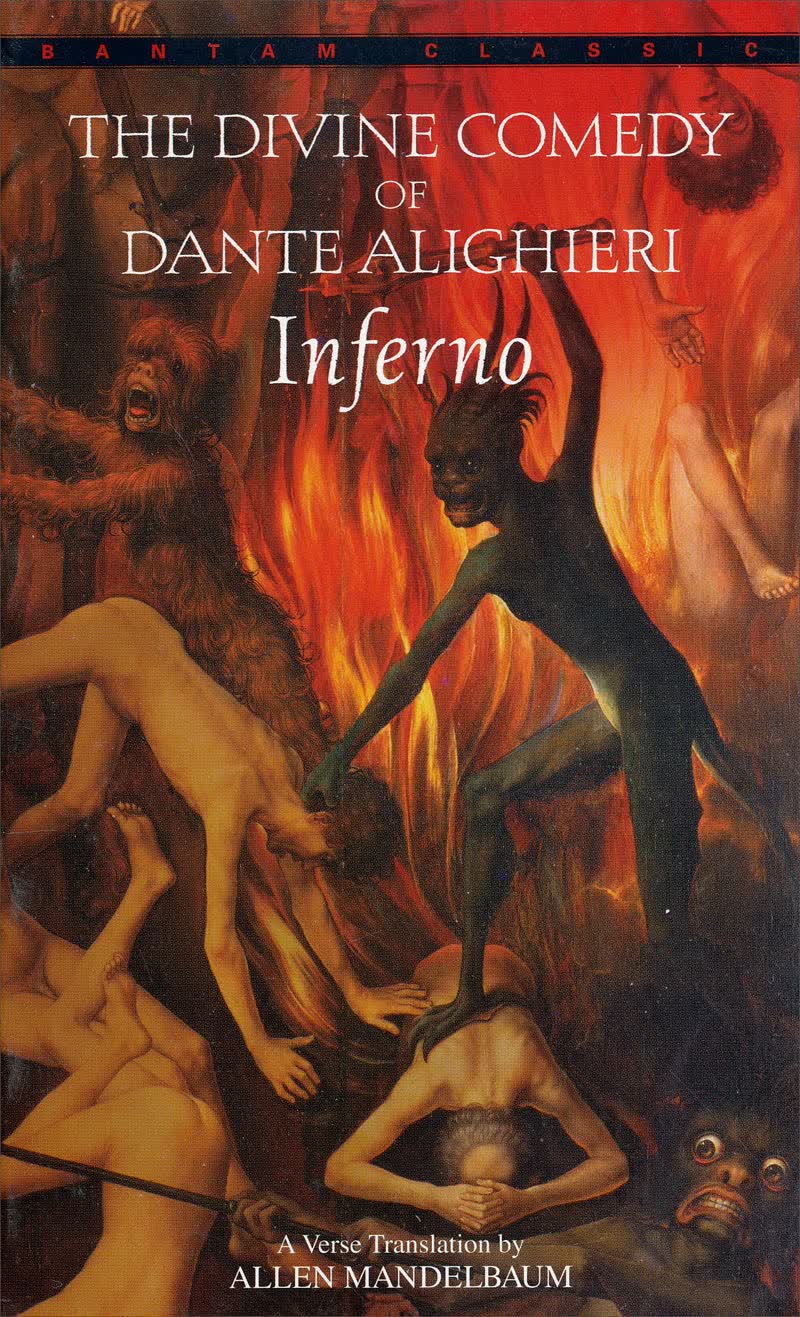 Bantam Classics 经典系列：但丁的《神曲》 地狱篇 英文原版 经典名著 Inferno