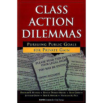 预订 Class Action Dilemmas : Pursuing Public Goal...