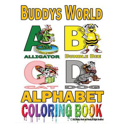 预订 Buddys Alphabet Coloring Book