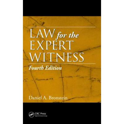 预订 LAW FOR THE EXPERT WITNESS, 4TH ED