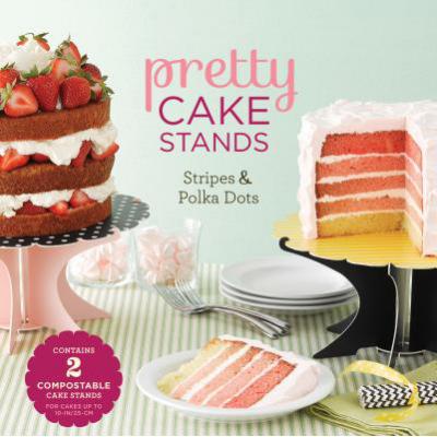 预订 Pretty Cake Stands: Stripes and Polka Dots