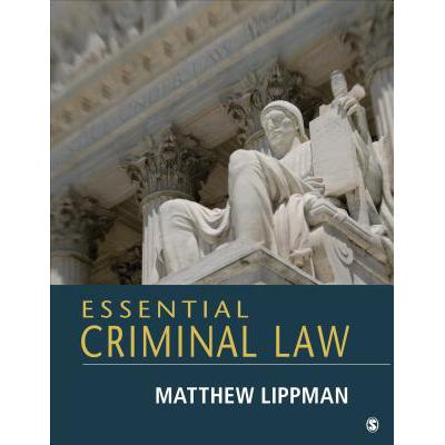 预订 Essential Criminal Law