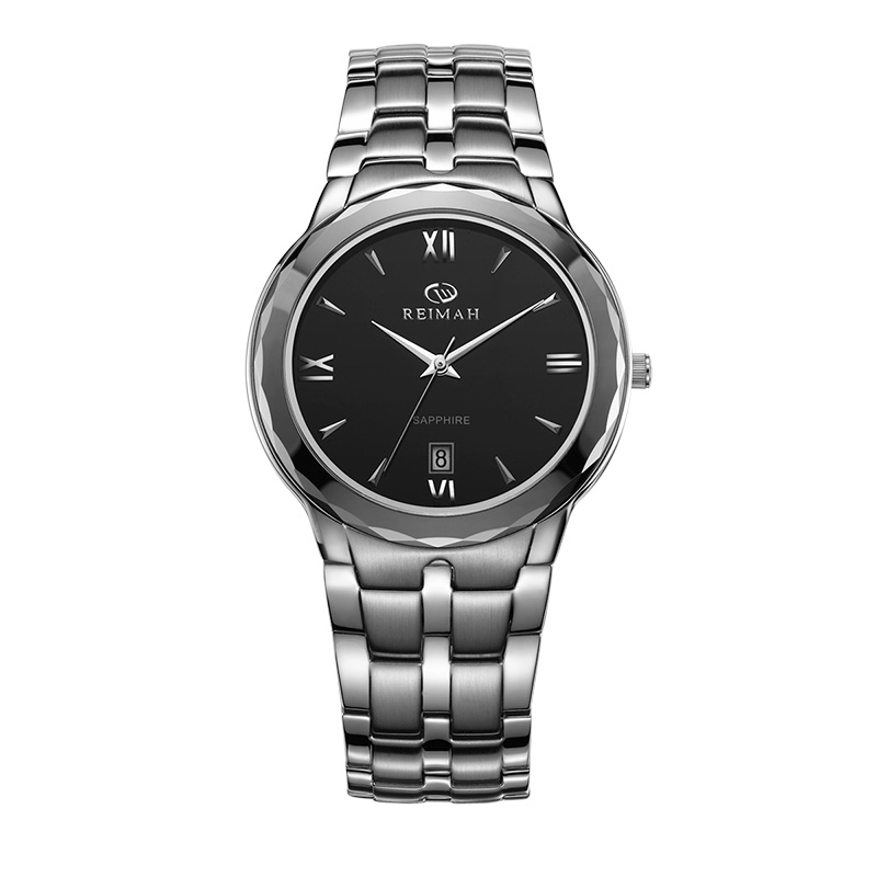 雷迈表(reimah)手表钢带石英表 时尚韩版 日历男士手表女表 6029m/l m