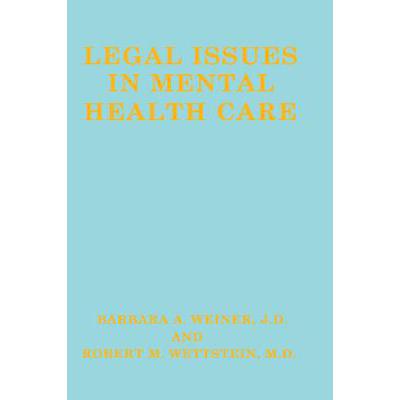 预订 Legal Issues in Mental Health Care