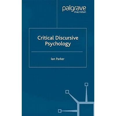 预订 Critical Discursive Psychology