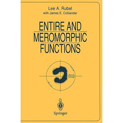 预订 Entire and Meromorphic Functions