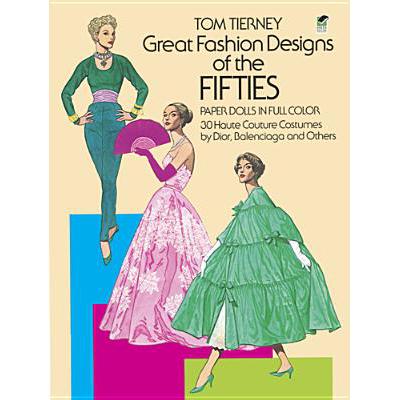 预订 Great Fashion Designs of the Fifties Paper D...