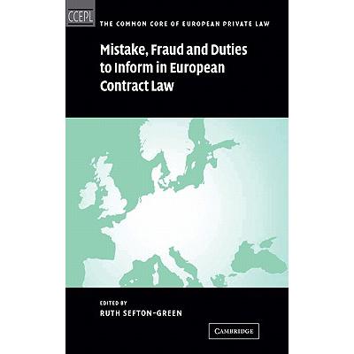 预订 Mistake, Fraud and Duties to Inform in Europ...