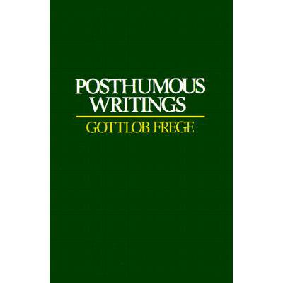 预订 Posthumous Writings [Wiley哲学]