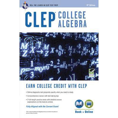预订 Clep(r) College Algebra Book + Online