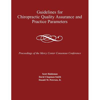 预订 Guidelines for Chiropractic Quality Assuranc...