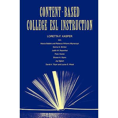 预订 Content-Based College ESL Instruction