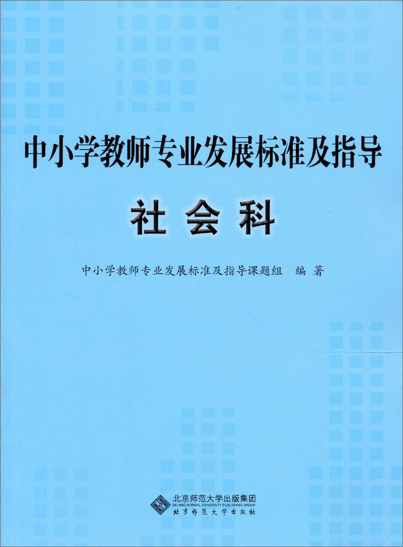 中小学教师专业发展标准及指导（试行）：社会科