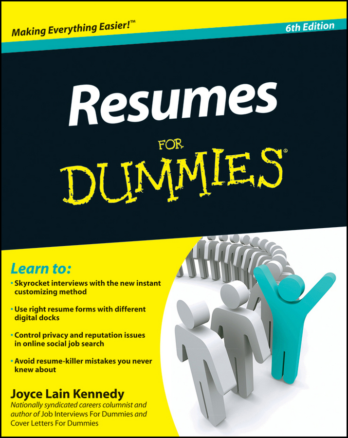 resumes for dummies, 6th edition