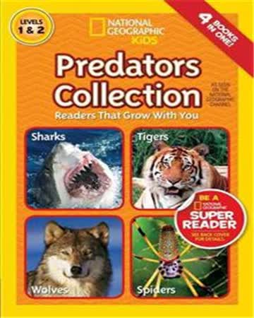 英文原版 National Geographic Predators美国国家地理