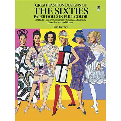 预订 Great Fashion Designs of the Sixties: Paper ...