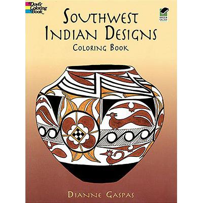 预订 Southwest Indian Designs Coloring Book