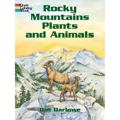 预订 Rocky Mountain Plants and Animals Coloring Book