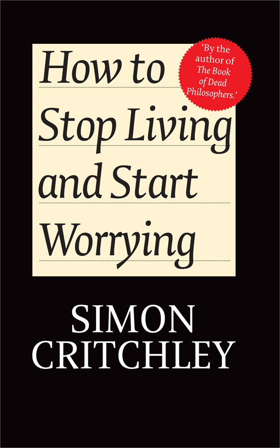 how to stop living and start worrying: conversations with carl