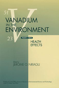 【预订】vanadium in the environment, part 2