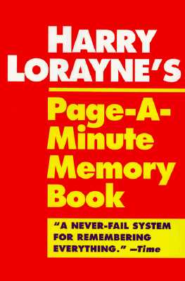 Page-A-Minute Memory Book