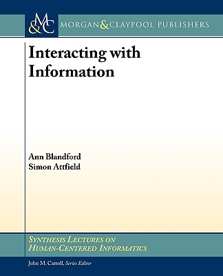 【预订】interacting with information