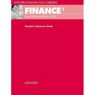 Oxford English for Careers: Finance 1 Teache...