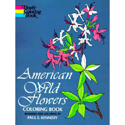 预订 American Wild Flowers Coloring Book