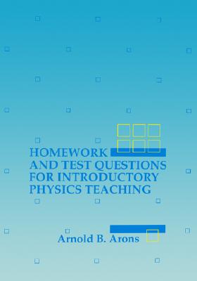 Homework And Test Questions F