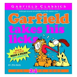 【预订】garfield takes his licks: his 24th