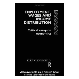 Employment, Wages and Income