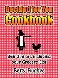 Decided for You Cookbook