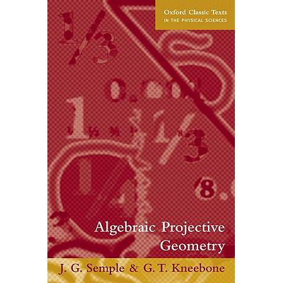 预订 Algebraic Projective Geometry