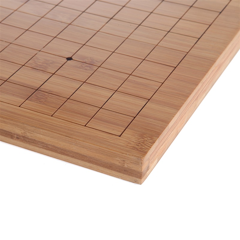 维康全竹激光刻线2CM棋盘碳化围棋象棋双面棋盘是木质的吗？