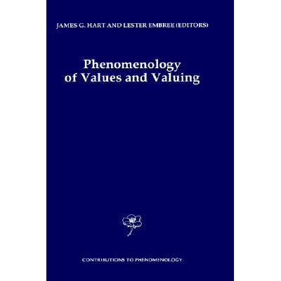 预订 Phenomenology of Values and Valuing