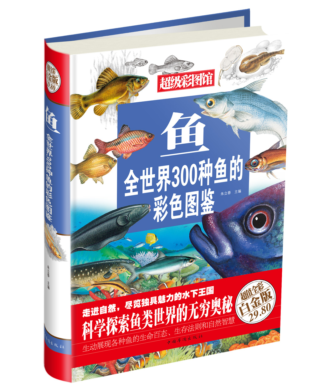 超级彩图馆·鱼：全世界300种鱼的彩色图鉴超值全彩白金版