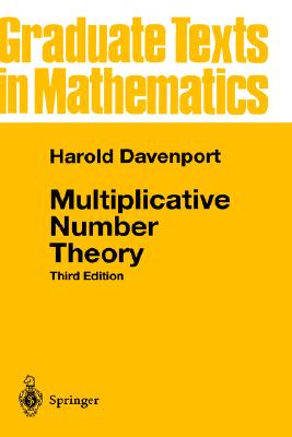 预订 Multiplicative Number Theory 乘法数论