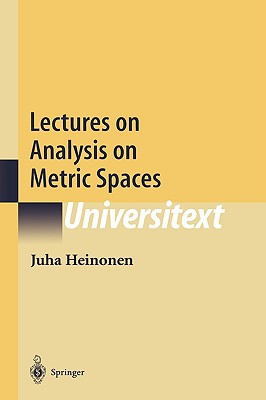 Lectures on Analysis on Metri