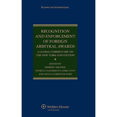预订 Recognition and Enforcement of Foreign Arbit...