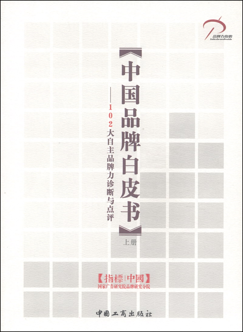 中国品牌白皮书：102大自主品牌力诊断与点评（上册）
