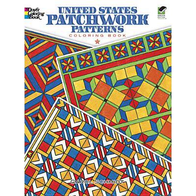 预订 United States Patchwork Patterns Coloring Book