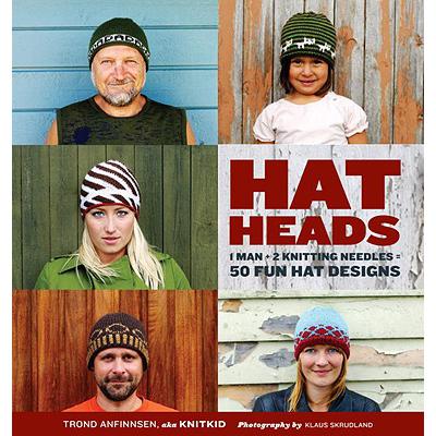 预订 Hatheads: 1 Man + 2 Knitting Needles = 50 Fun Hat Designs