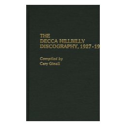 The Decca Hillbilly Discography,
