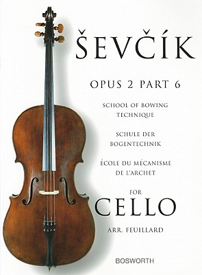 【预订】sevcik for cello - opus 2, part 6