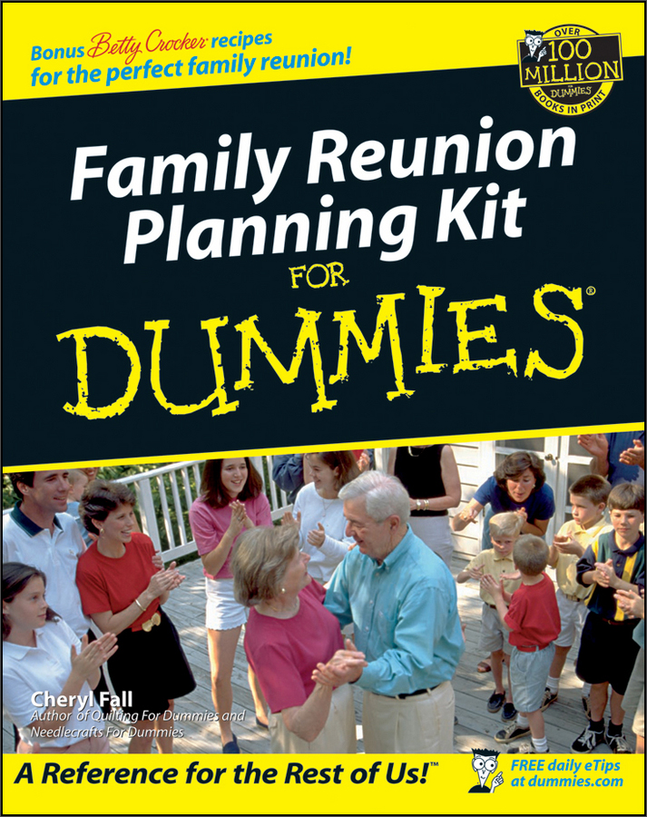 family reunion planning kit for dummies